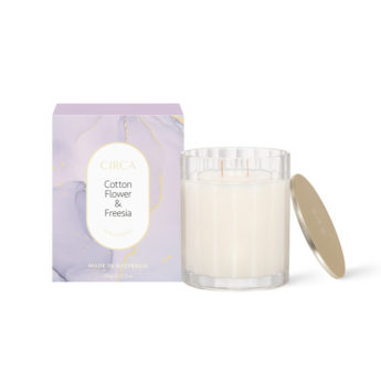 Cotton Flower & Freesia Soy Candle