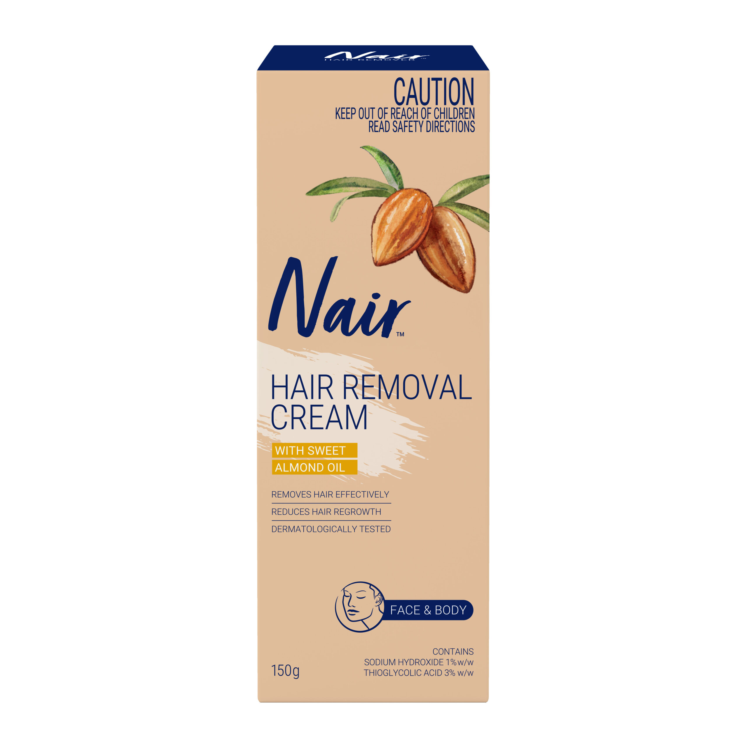 Nair facial deals hair removal cream