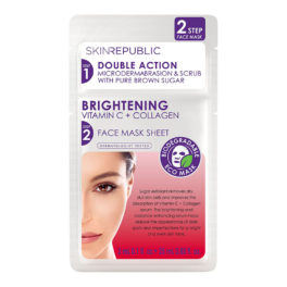 2 Step Brightening Vitamin C & Collagen Face Mask