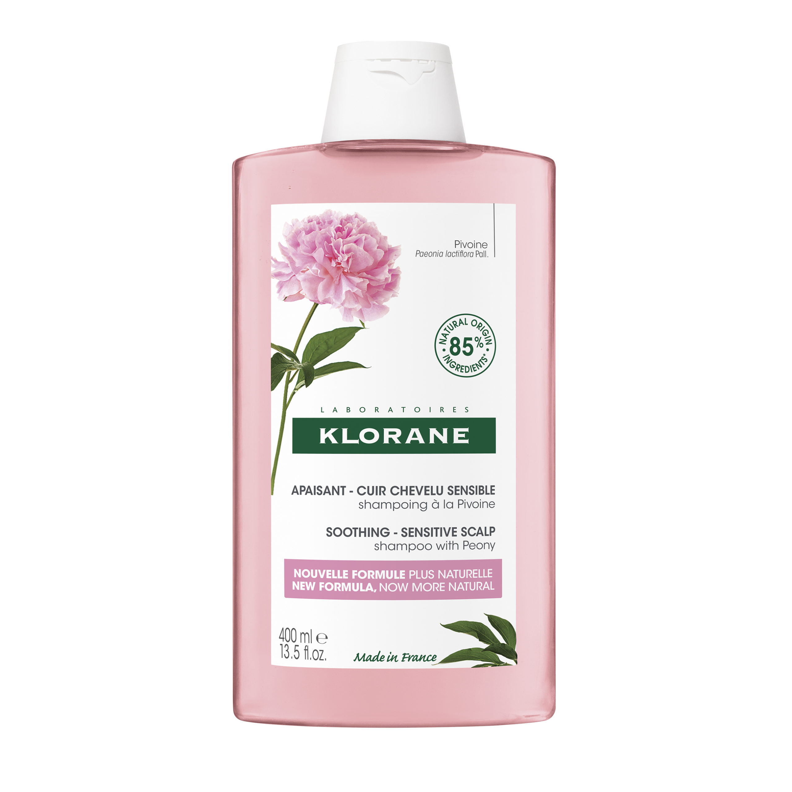 SOOTHING SHAMPOO WITH ORGANIC PEONY