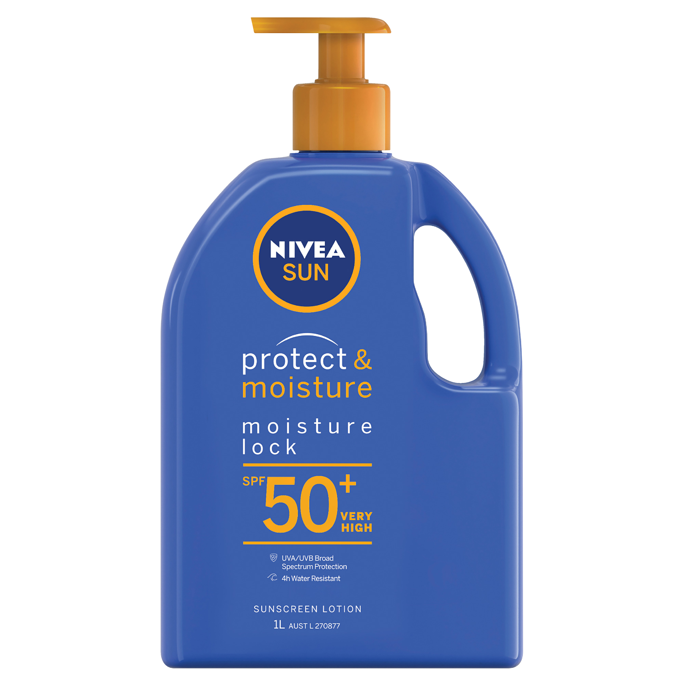 SUN Protect & Moisture Pump SPF50+