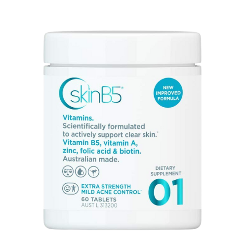 SkinB5 Extra Strength Acne Control Vitamins