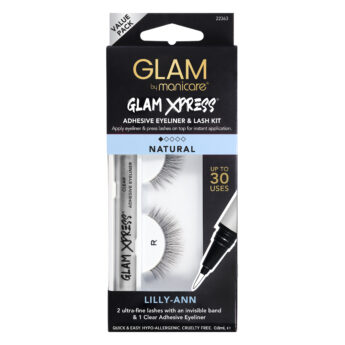 74. Lilly-Ann Glam Xpress Clear Adhesive Eyeliner & Lash Kit