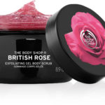 British Rose Exfoliating Gel Body Scrub