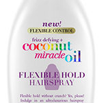 Frizz Defying + Coconut Miracle Oil Flexible Hold Hairspray