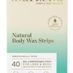 Natural Body Wax Strips 40 Pack