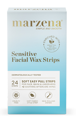Sensitive Facial Wax Strips 24 Pack