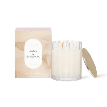 Amber & Sandalwood Soy Candle