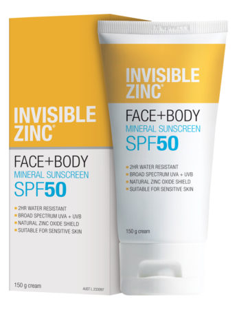 Face + Body Sunscreen SPF50 UVA-UVB