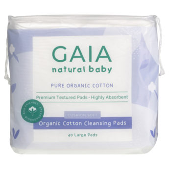 GAIA Natural Baby – Organic Cotton Cleansing Pads