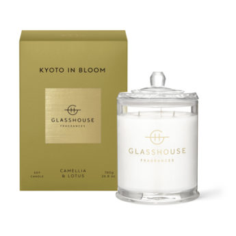 Kyoto in Bloom – Camellia & Lotus Soy Candle 760g