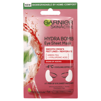 Hydra Bomb Hyaluronic Acid + Green Tea Anti Ageing Eye Sheet Mask