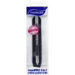 maniPRO 2-in-1 cuticle pusher & file