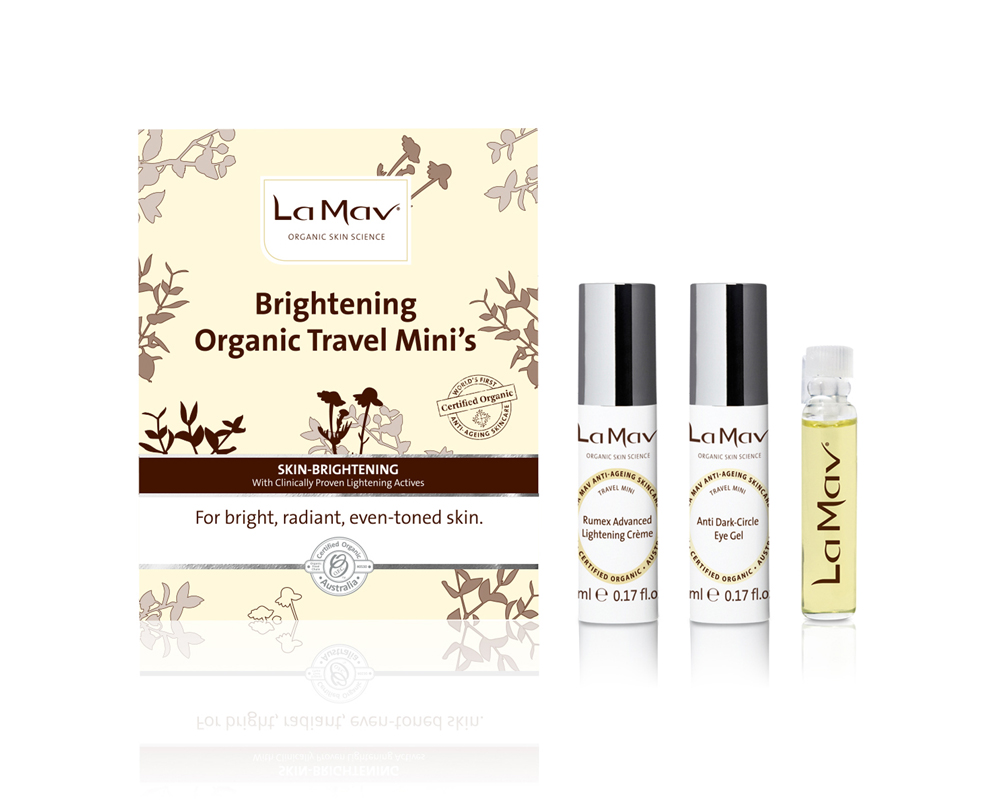 Organic Travel Mini’s – Skin-Brightening