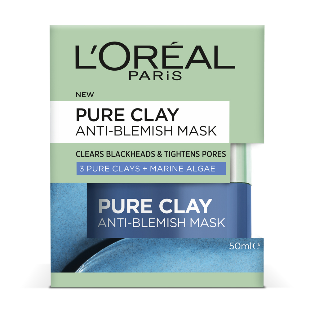 L'Oréal Pure Clay Anti-Blemish Mask Reviews beautyheaven