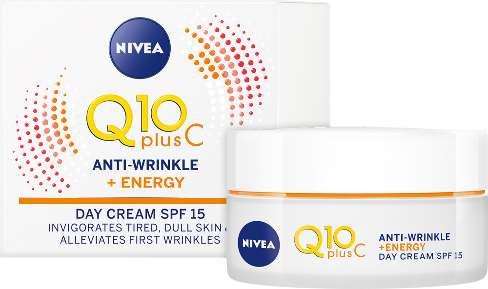 nivea q10 plusc anti wrinkle energy day cream spf15