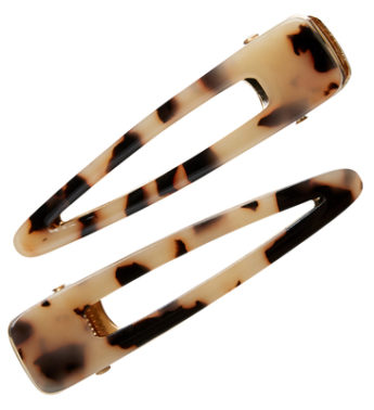 Acrylic Clip Tortoise Shell