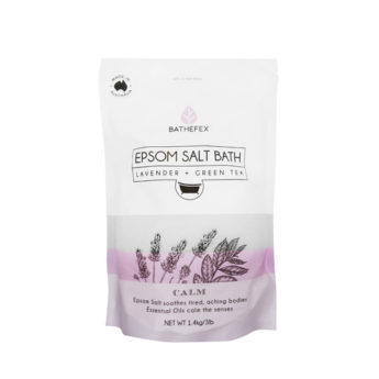 EPSOM SALT – LAVENDER + GREEN TEA