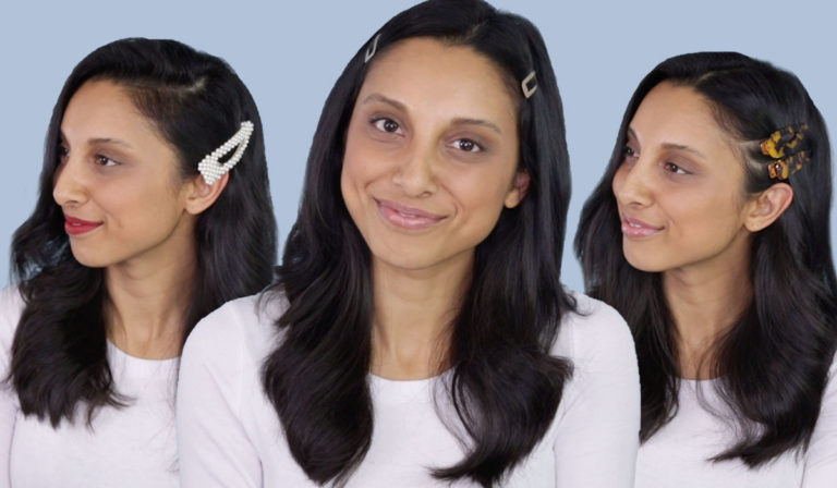 3 ways to wear hair clips