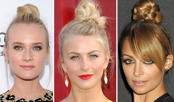 Top five in 2012: top knots and twists