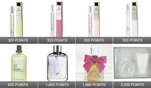 Beautorium Window Shopping – Perfume 320-2,200 points