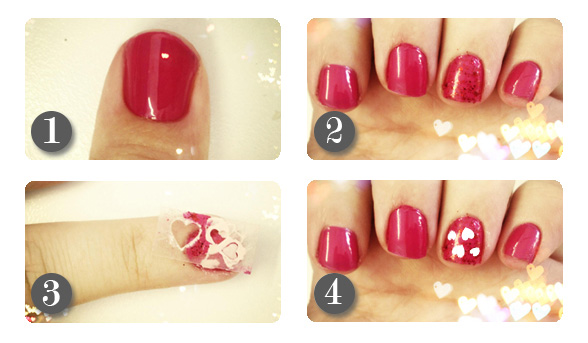 How-to: love-ly Valentine’s Day nails