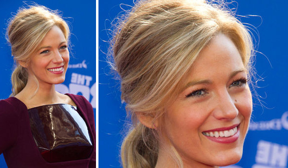 How Blake Lively gets her hair so high