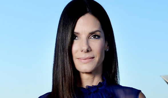 Why so blue, Sandra Bullock?