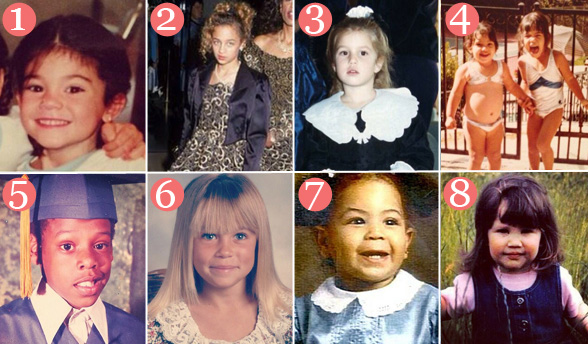 Match the celebrity to their baby photo – answers