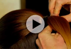 Tutorial: add a touch of pretty to your ponytail