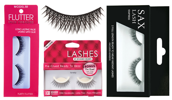 False lashes face-off