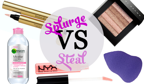 Splurge vs steal: Make-up essentials