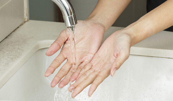 One very good reason to wash your hands today