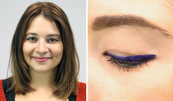 Cure beauty boredom with blue liquid liner