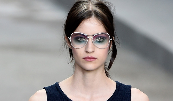 Chanel Spring 2015’s psychedelic make-up