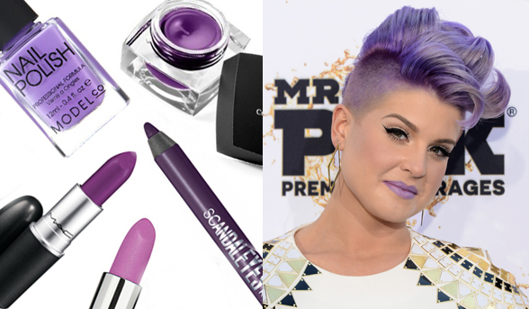 The insanely good reason to wear purple make-up today