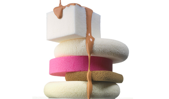 How-to: apply foundation with a sponge