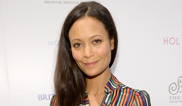 Thandie Newton’s ‘tache-bleaching selfie