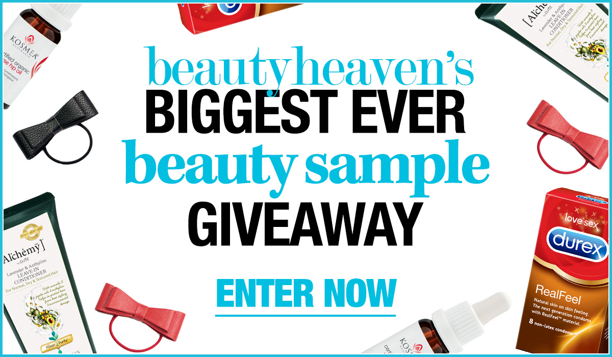 Biggest beauty sample giveaway