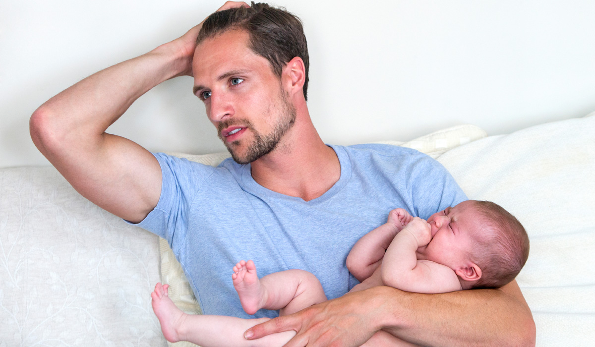 Dads are suffering from postnatal depression