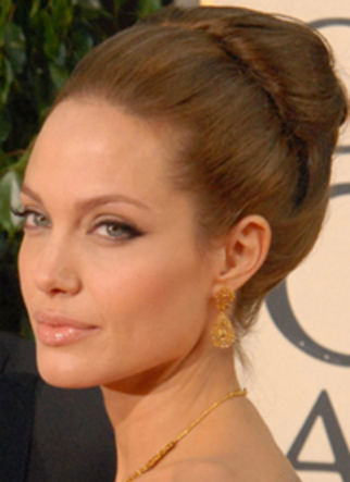 Angelina at the Golden Globes 2007