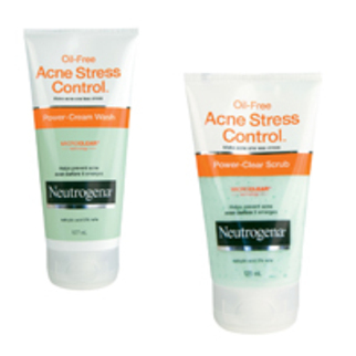 Neutrogena Acne Stress Control Power-Clear Wash & Scrub