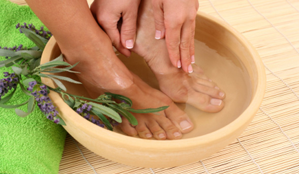 How-to: make a homemade foot bath