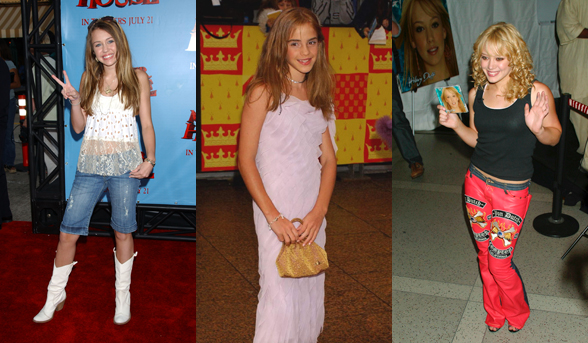 Celebrities in their awkward teen years