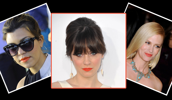 Spring trend to try: tangerine lips