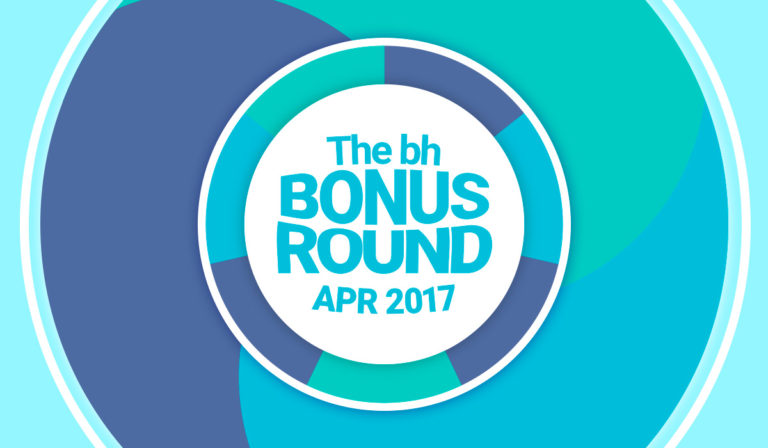 The April bonus round is here – time to start reviewing!