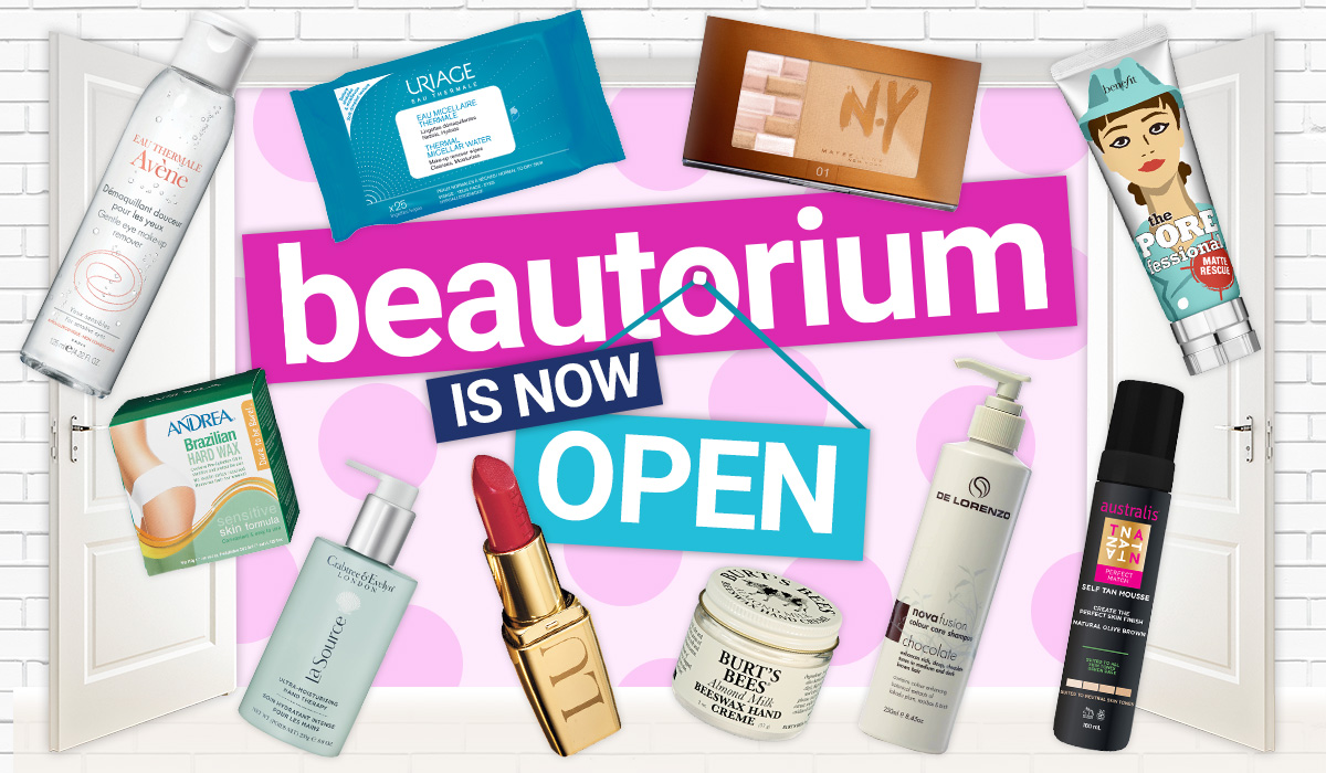 beautorium is now open + 100 points-back offer