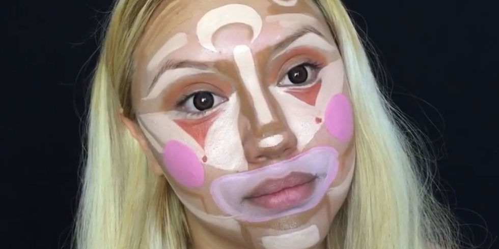 WTF is clown contouring?!