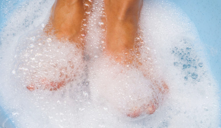 Why you need to wash your feet every night