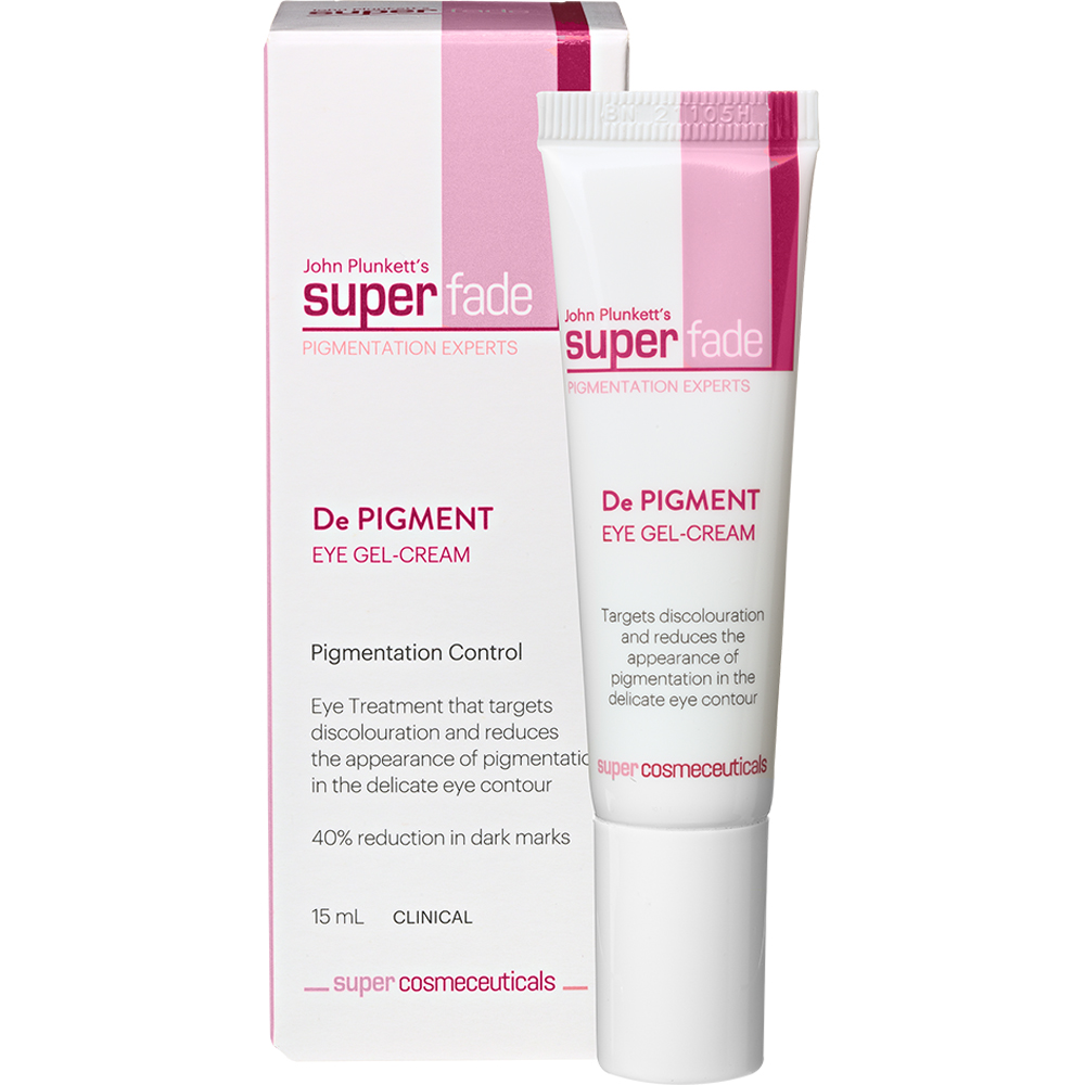 John Plunkett’s SuperFade De Pigment Eye Gel-Cream